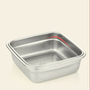 1200ml Air Tight Stainless Steel Lunch Bento Box Crisper Container for Kids