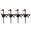4Pieces F Woodworking Clamp Clip Heavy Duty Woodwork Tool Clamp Random Color