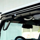 2 x Roll Bar Grab Handles for 1955-2018 Jeep Wrangler YJ TJ JK JL (Black)