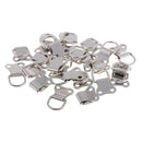 25 Pieces D-Ring Hooks Metal Solid Photo Frame Hanger Hanging Hooks for Photo