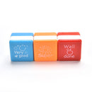6x Teachers Self Inking Stamper Reward Stamps Praise Motivation Sticke ME