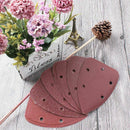 72 Pcs 140mm Mouse Detail Sander Sandpaper Sander Pads Sanding Sheets Assor