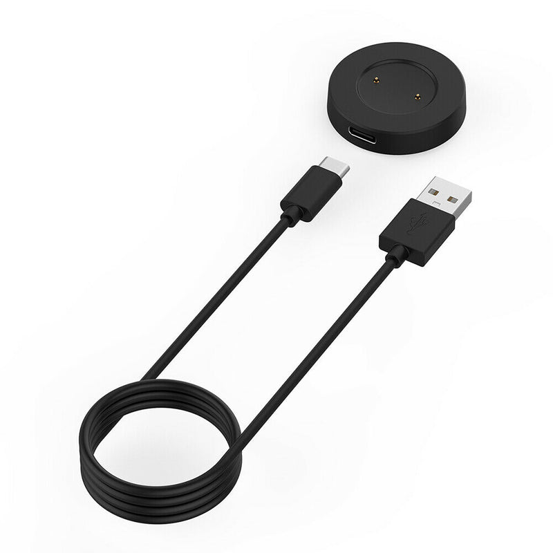 USB Charging Cable Base Adapter for Huawei Honor Smart Watch GS Pro (Black)