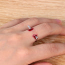 1PC Creative Halloween Nail Rings Decoracion Unisex Horrifying Finger Ring.ES