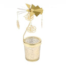 Metal Spinners Rotating Tea Light Candle Holders Candle Stand DIY_Rose
