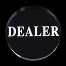 Acrylic Round Professional Poker Dealer Buttons for Casino Card Games 56mm