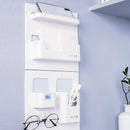 2pcs Bedside Shelf Adhesive Shelves Stick on Wall Organizer for Phone Remote