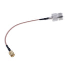 1Pc UHF SO239 female PL259 to SMA male plug crimp RG316 cable jumper pigtail MO