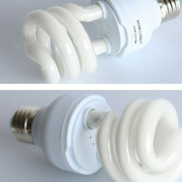 5.0 13W 220V Calcium Reptile Lizard Turtle UV UVB Light Compact Bulb Lamp New