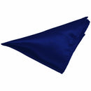 Satin Tuxedo Cummerbund+Bow Tie +Hanky Set Prom Wedding Deep BLUE L6J2