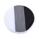 30cm Round Softbox White-balance Diffuser w/ Gray Black White Card for Flash