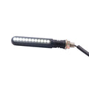 For Motorcycle Acc Yellow Flowing LED Turn Indicator+White Daytime Running Light