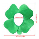St Patricks Day Hats Four Leaf Clover Irish Shamrock Headband Costume AccesSEAU