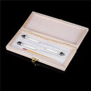 3Pcs 0-100% Hydrometer Alcoholmeter Tester Set Concentration Meter+Thermometer%a