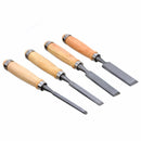 4PCS Carpenter Carving Firmer Gouge Woodworking Wood Chisel Set Hand Tool