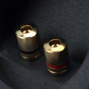 4pcs Speaker Box Terminal Square Screw Cup Connector Subwoofer Enclosure Wi
