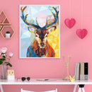 Full Round Drill Diamond Painting DIY Forest Deer Rhinestone Picture (m599)
