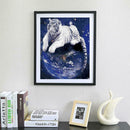 Tiger 5D Round Diamond Painting Embroidery DIY Cross Stitch Home Decor Gift