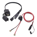 360 Degree Rotating Mounting Holder For SAE To USB Cable Adapter Charger Qu