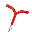 Outdoor Screw Fixed Nail Ice Auger Spiral Drill Rod Holder Fishing Tackle