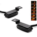 Universal Motorbike Flowing Water LED Turn Signal Amber Light For Yamaha New