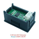 Mini LED Display 4 Bits 0-100V Voltmeter Panel Volt Voltage Meter (0.36inch
