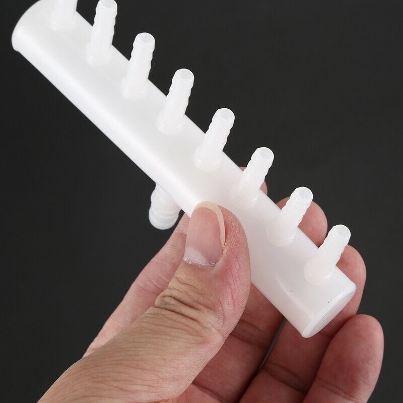 8 Manifold Aquarium O2 Air flow control Lever valve 8 wege 03 Valve A9F2