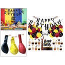Wizard Glasses and Necktie, Cake and Cupcake Toppers, Wizard Birthday Banner