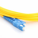 9/125 2Pcs LC-SC Duplex Fiber Optic Cable Patch Cord Jumper  Singlemode 3 Meters