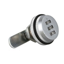Alloy Code Combination Cam lock Keyless Post Mail Box Cabinet RV 3 Dial sil