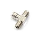 Male to 2 Female 2 Way F-Type Splitter Combiner TV Virgin Cable Sky Satellite  Z