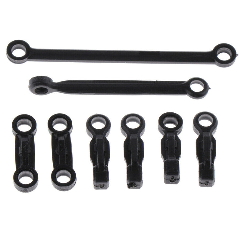 8pc Steering Servo Linkage Pull Rods Upper Swing Arm for Wltoys K989 RC