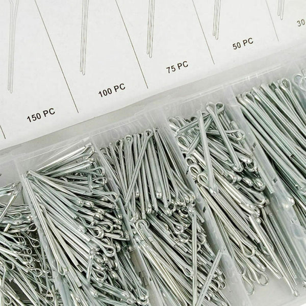 555x Pin Clip Vehicle Mechanical Tractor Hitch Fastener Kit Stainless Ste SUY