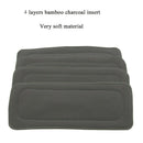 1pc Reusable 4 Layers Bamboo Charcoal Insert Baby Cloth Diaper Nappy Use A