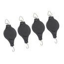 4PC Adjustable Plant Pulley Hanging Flower Basket Hook Hanger Pot Hanging Holder