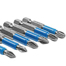 6x/Set Magnetic Nonslip Screwdriver Bit Set PH1 PH2 PH3 PZ1 PZ2 PZ3 Impact Drill