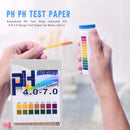 1box 4.0-7.0 Range PH Test Paper 2-color Contrast Acidity Alkali Test Strip