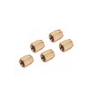 Set of 5 Brass Guitar Truss Rod Nut for Les Paul Replacement
