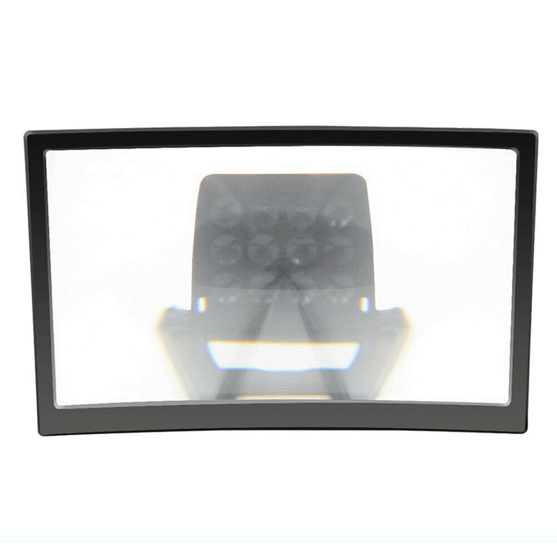 Curved Acrylic Screen Magnifier 12" HD Movies Mobile Phone Amplifier Black