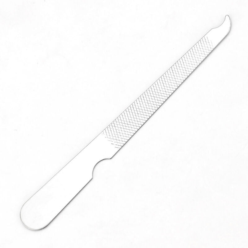 Dual Sided Stainless Steel Metal Nail Art File Manicure Pedicure Tool New Dzjo