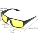 Anti-fatigue Unisex Night Driving Glasses Anti Glare Vision Driver Sunglasses