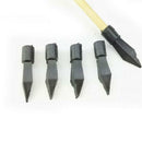 50x Soft Rubber Practice Archery Arrowhead Glue On Target Arrows Tips  PHS