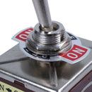AC 380V 10A ON/OFF/ON 3 Positions 12 Pin Latching Toggle Switch 4PDT H9H4