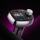 Wireless Bluetooth 4.2 Handsfree FM Transmitter MP3 QC3.0 Player Dual Charg W4I3