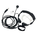 Acoustic Tube Throat Mic Earpiece Earphone for Baofeng UV-9R GT-3WP UV-82WP