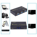 130MHz 1 to 2 Monitor Switch VGA Video Splitter Converter Adapter Box