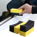6Pc Tire Contour Dressing Applicator Pads Gloss Shine Color Polishing Wax SpSEAU