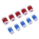 DIY 10pcs Manual Crochet Knitting Row Counter Round Stitch Weaving Tool