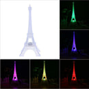 Fashion Eiffel Tower Design Night Light Colorful Lamp Christmas Decor