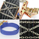 Car Steel X Shaped Truck Anti Skid Safe Tire Snow Chain Winter Strap Emergency